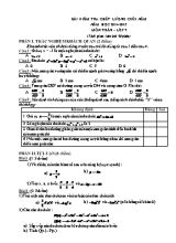 Đề kiểm tra chất lượng cuối năm môn Toán 7 - Năm học 2014-2015